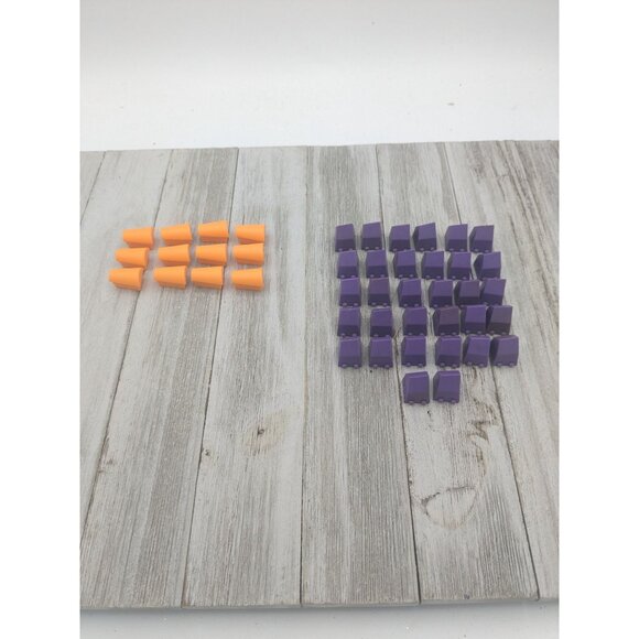 Vintage Monopoly Scooby-Doo Ed Game Replacement Snack Shacks Dine&Dash Diners - Picture 1 of 3